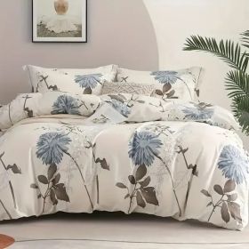 Haoyijia Big Flower Duvet Cover Queen (Option: Twin)